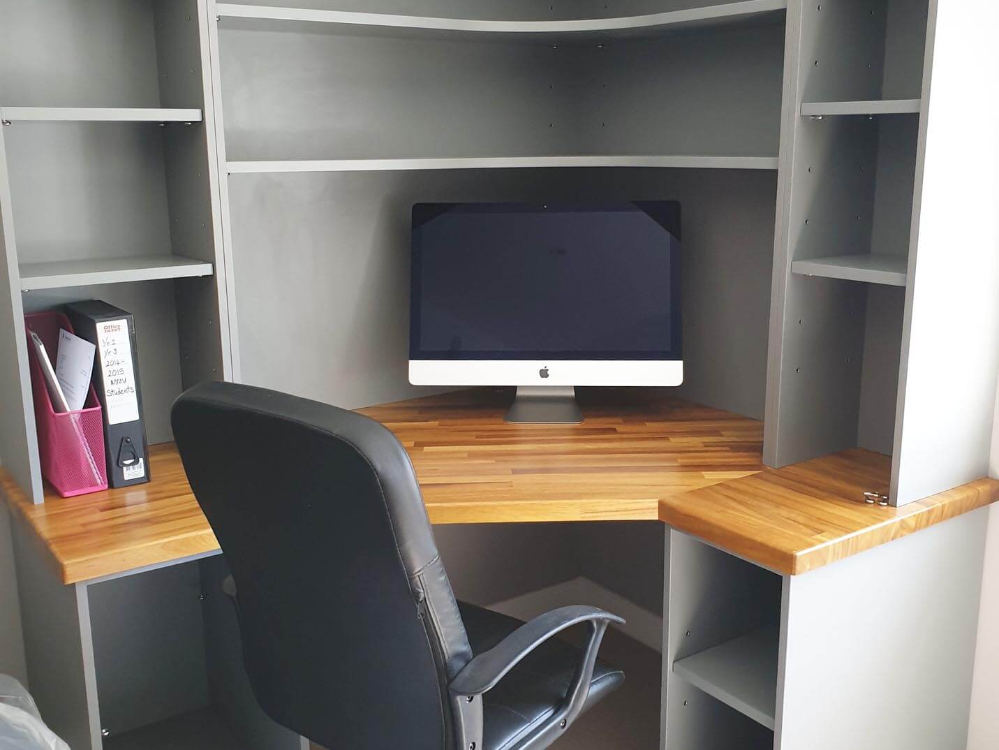 Home Study Office Desk with Storage