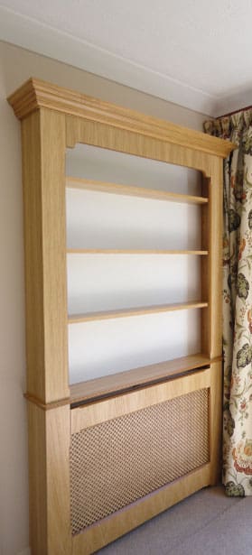 Radiator Cabinet with Shelves