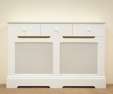 Radiator Cabinet Cover with Drawers